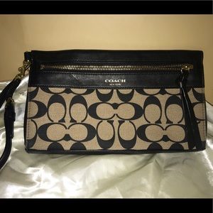 Authentic Coach wristlet